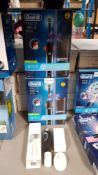 (R4K) 3 X Oral B Pro 2 2500 Black Edition Electric Toothbrush (1 X No Box)
