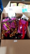 (R4E) Approx. 50 X Mixed Style Halloween Headband & Tail Set (New)
