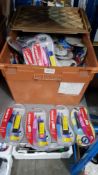 (R8B) Approx. 96 X Stabilo S Move Rollerball Pen (3 Ink Cartridges Per Pack) Pink & Blue. (New)