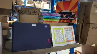 (R9D) Art Set : To Include Auber Escape 100 Page Ivory Sketch Book, Approx. 65 X Mixed Pictura Fold