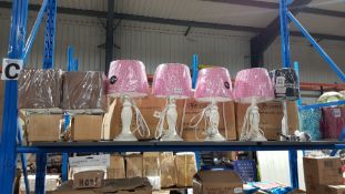 (R9B) 7 X Mixed Style Desk Lamps