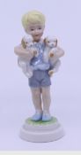 Royal Worcester Figurine Monday Boy