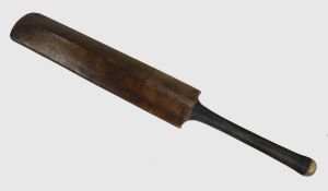 Xylonite Driver Extra Choice Cricket Bat Signed W.Quaife 1926