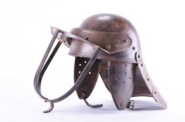 A Civil war style lobster tailed helmet or Zishagge