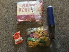 Lot of Balloons a accessories