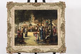 Very Fine Original Oil By Dutch Artist Van Berkel