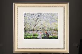 Beautifully Framed Limited Edition by Claude Monet 