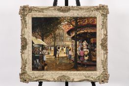 Very Fine Original Oil By Dutch Artist Van Berkel