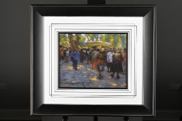 Very Colourful Original Painting by the Superb British Artist John Mackie.