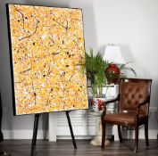 Large Signed Original Contemporary Oil on Canvas