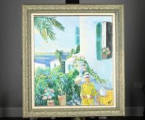 Stunning Original Large Oil on Canvas by the Late John Ash