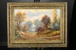 Original Oil on Canvas by Italian Artist De Simoni