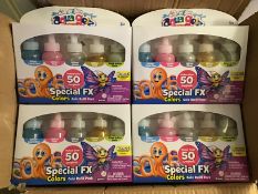 Aqua gel 50 special fx 5 glitter colour pack