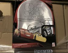 Disney pixar cars colour your own backpack (includes backpack and pack of 5 pens)