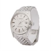Rolex Datejust 36 1601 Men Stainless Steel Linen Dial Sigma 