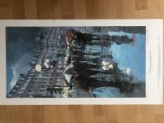 Umbrellas By Franklyn J Scott Limited Edition Signed Print