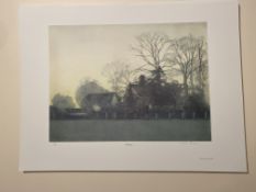 Martin Caulkin Signed Limited Edition Print, Evening 1984.