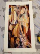 Sadegh Are signed limited edition print RARE