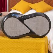 Vibrapower Infinity With Equipment Mat, Resistance Bands And Remote Control, Black