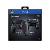 3 X Nacon Revolution Unlimited Pro Wireless Controller Playstation 4  Black (Ps4)