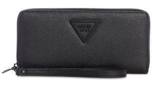 Guess Lauri Boxed Zip-Around Wristlet Colour Black Rrp £48