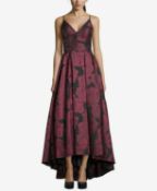 Xscape Floral- Print Gown Uk 12 Colour Bbr Rrp £288