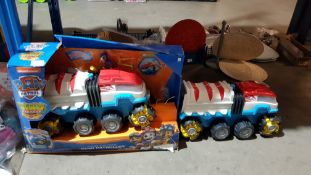 (R2A) 2 X Paw Patrol Dino Rescuer Patroller (1 X No Box)