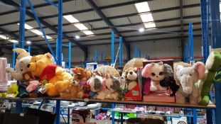 (R1E) Approx. 25 X Mixed Soft Toys. To Include Disney Winnie The Poo, Dumbo, Toy Story, Present Pet