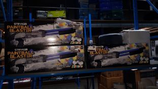 (R2K) 6 X Stryker Paintball Blaster