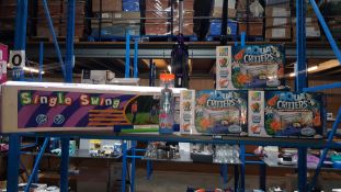 (R2N) 5 Items : 3 X The Science Squad Aqua Critters, 1 X 7 Surprises Doll & 1 X Single Swing