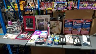 (R2E) Approx. 25 Items : To Include Mixed Make Up Items, 3 X DryNites Pyjama Pants (8-15 Yrs.), 3 X
