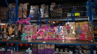 (R3L) 14 Items : Mixed Dolls Set To Include Barbie Skipper, Potty Training Pup, Travel, Vet, Club C