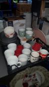 (R2K) Approx. 32 Items : To Include Mixed Style Mugs / Cups / Bowls & Plate