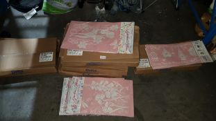 (R2J) Approx. 84 Items : 24 X Delta English Garden Decorative Stencil, 24 X Delta Bird House Border