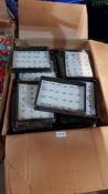 (R11A) Approx. 39 X (24 Piece) Plastic Ring Packs (New)