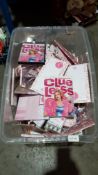 (R2B) A Quantity Of Tickled Pink Items To Include Clueless DVDs, Slogan Hanging Signs, Pencil Cases