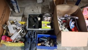 (R13C) To Include Footwear, Solar Lighting, Laser Light Show, Solar Guardian 2K Wall Lantern & Wii
