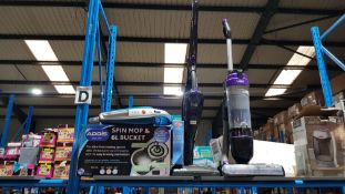 (R2C) 5 Items : 1 X Vax Mach Air, 1 X Russell Hobbs Turbo Vac Pro, 1 X Hovis Jovis+ 12V Wet & Dry P