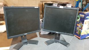(R1E) 2 X Dell P170Sb Monitors