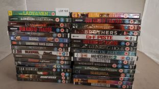 32 X Mixed DVDÕs (All New / Sealed). To Include Matilda, San Andreas, Assassination, Londong Has Fa