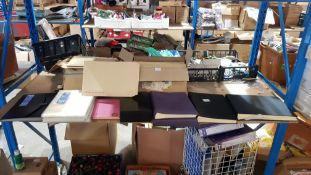 (R9E) Stationary. Contents Of Shelf. To Include Photo Albums, A4 Slip In Files Packs. A3 Storage Bo