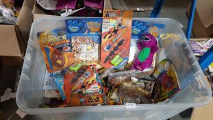 (R4L) Toys. Contents Of Container. A Quantity Of Mixed Kids Toys To Include Disney Animal Friends.