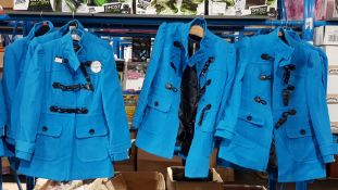 (R4G) Clothing. 8X Atmosphere Coat Blue. 5 X Size 14 & 3 X Size 10 (RRP £30 Each) New