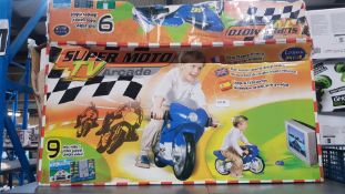 (R4L) Toys. 1 X Lexibook Junior Super Moto TV Arcade
