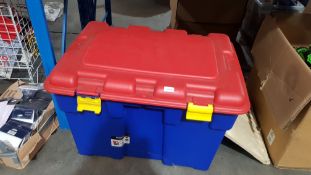 (R8D) Storage. 1 X Allibeat Home Solutions Explorer 185L Storage Container (84x60x57cm)