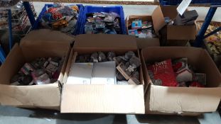(R6G) Gift. Contents Of 3 Boxes : Mixed Made With Love Gift Items To Include Teddy Bear Birthday. H