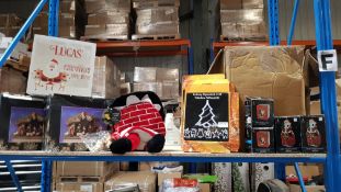 (R10F) Christmas. Contents OF Shelf : Christmas Lot. To Include Approx. 24 X Singing/Dancing Christm