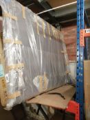 divan super king headboard in dark grey