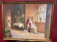 Painting19th-century 1890 by Dorofield Hardy 1882-1920