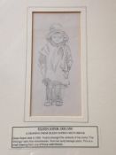 Eileen Alice Soper original pencil drawing 